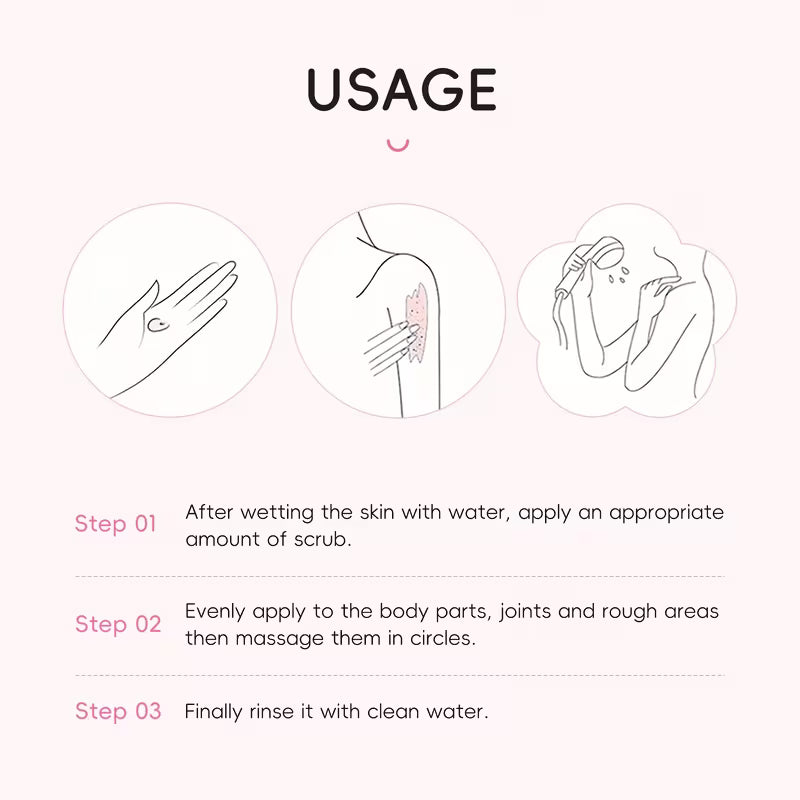 LAIKOU Japan Sakura Body Scrub