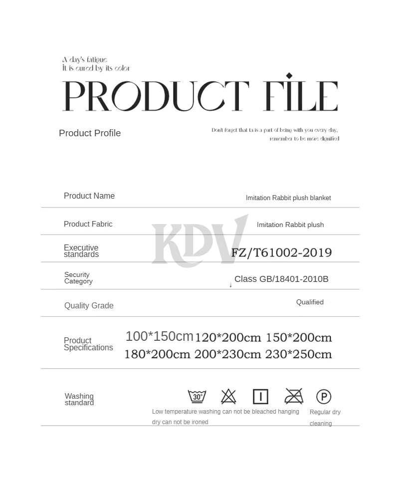 Luxury Faux Rabbit Fur Throw Blanket