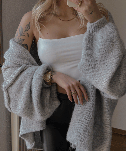 Elegant Winter Knitted Cardigan