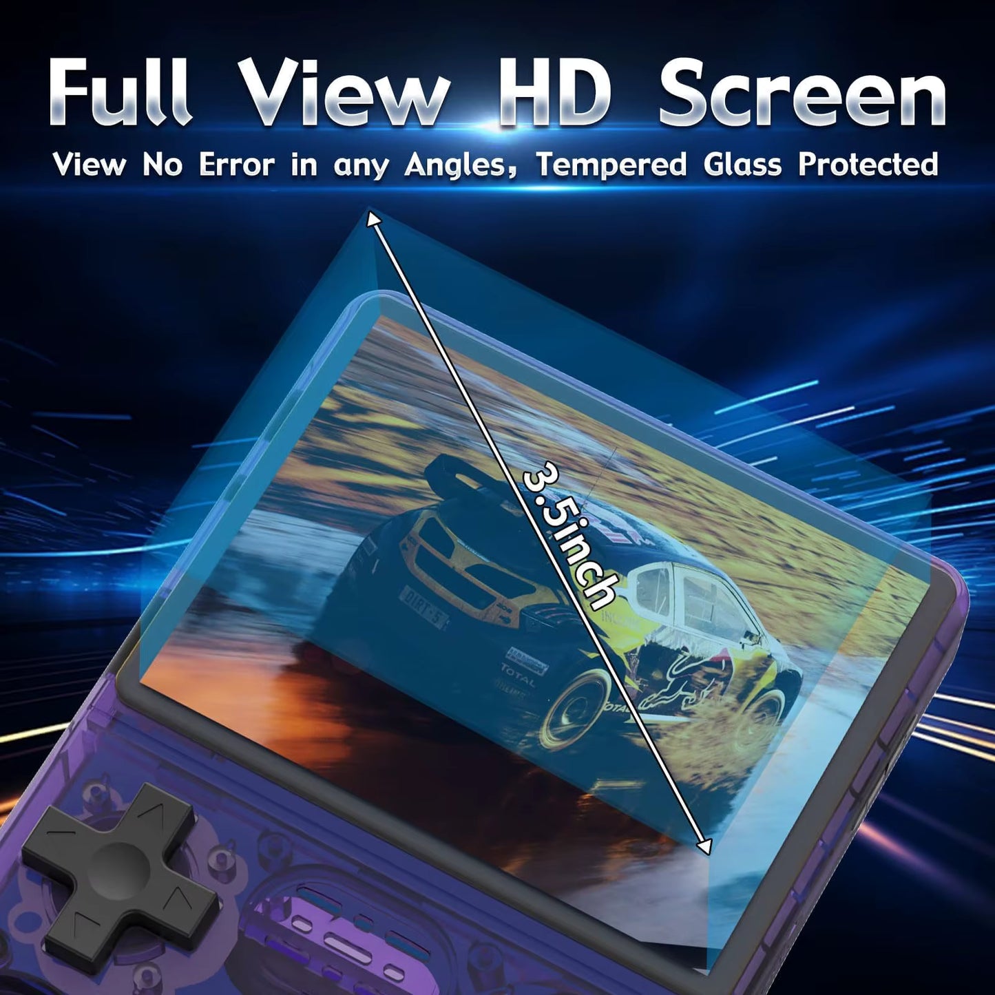 3.5" Handheld Retro Game Console - 64GB 128GB - 20000 Games