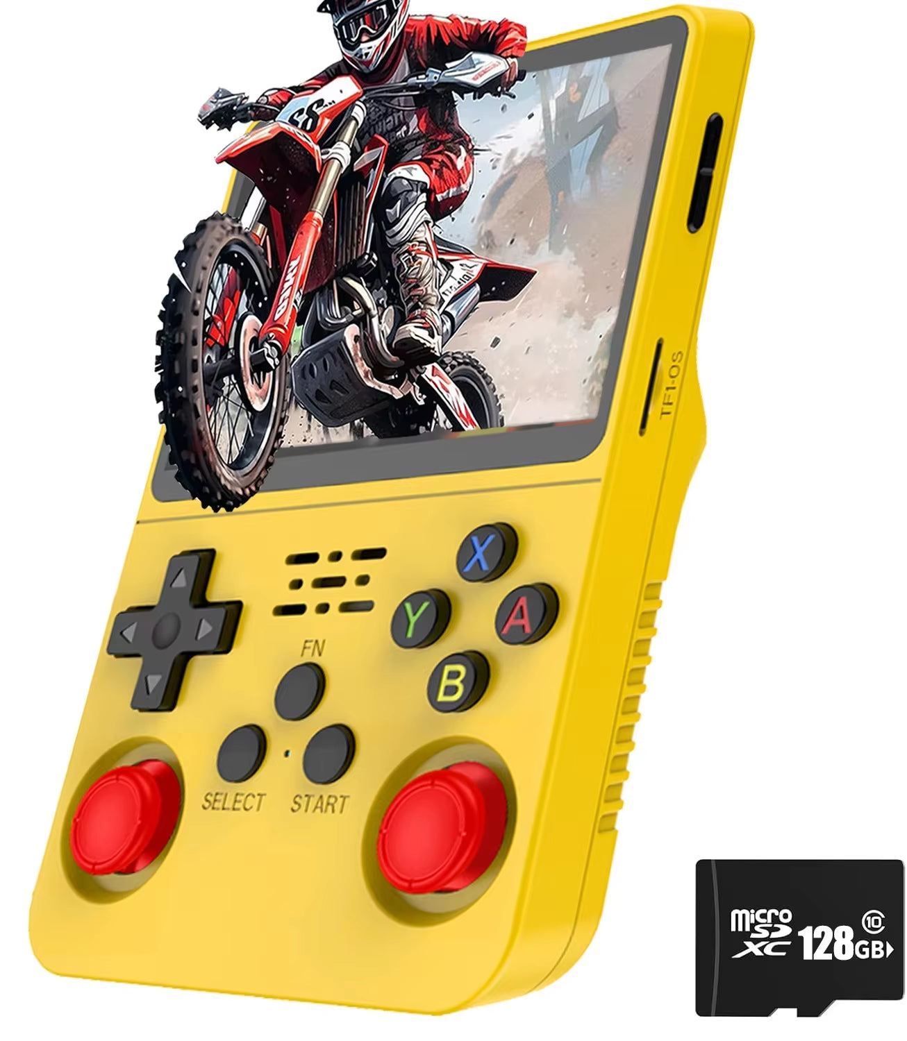 R36S Retro Game Console Handheld Video Arkos 2.0 System 3.5 Inch Single Card Portable Pocket Video Player 64GB 128GB 20000 Games