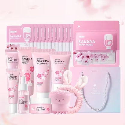 LAIKOU Japan Sakura Day&Night Skincare Complete Routine